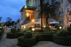 front yard of the hotel